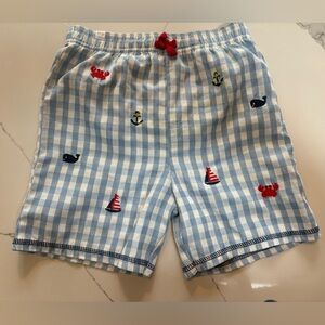 Boys Mud Pie Swim Trunks-4-5T